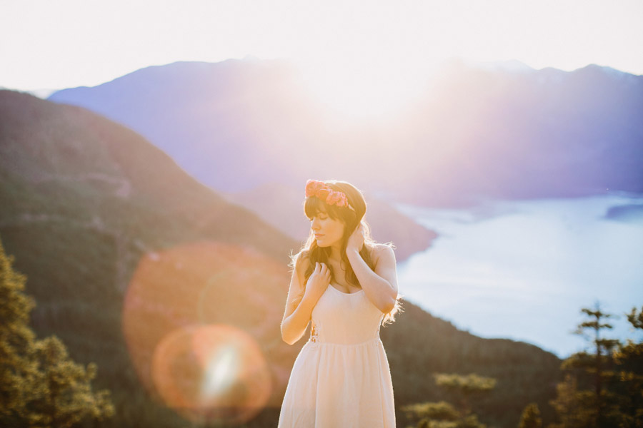 Squamish Bridal Portrait