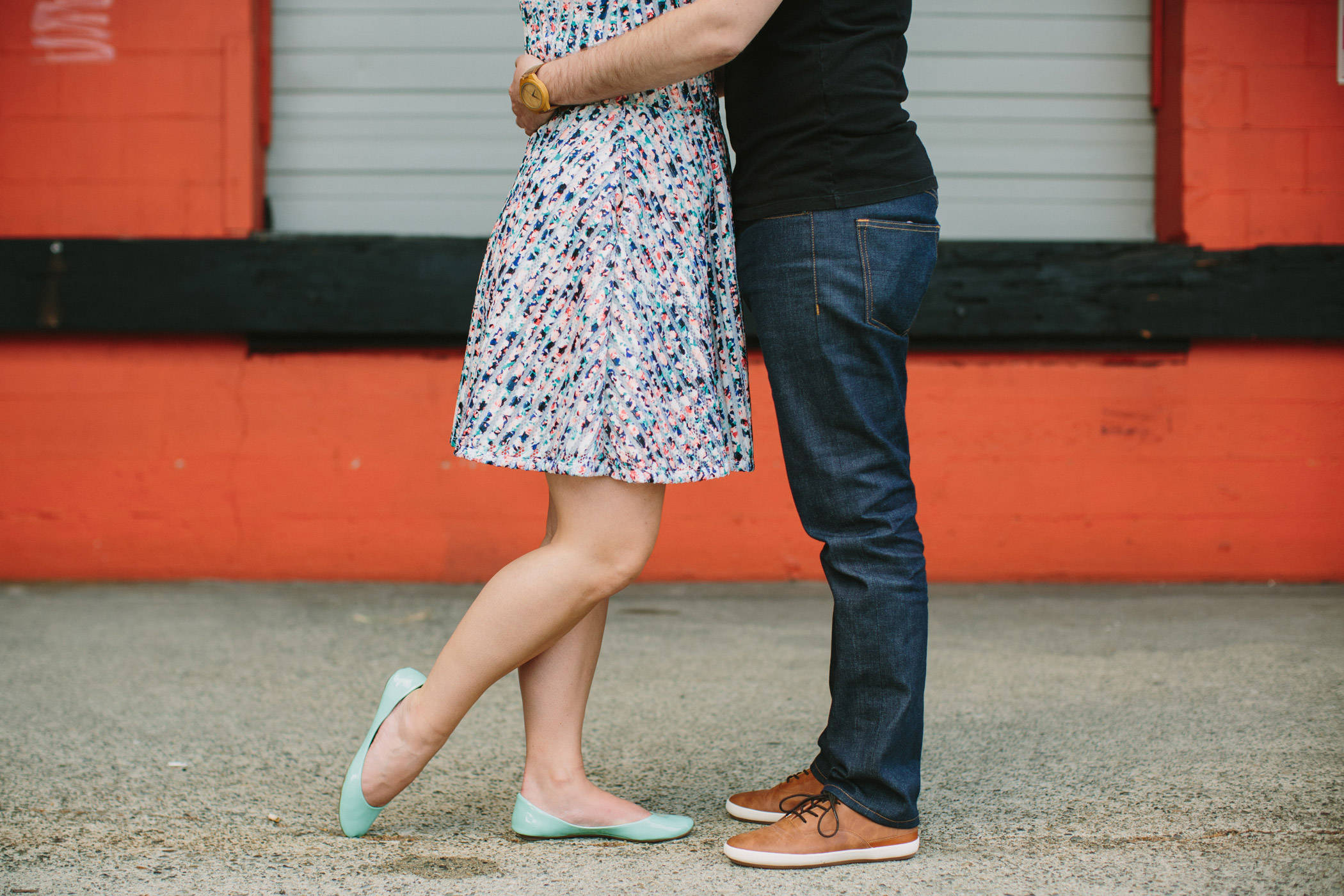 Colourful Vancouver Engagement Photography