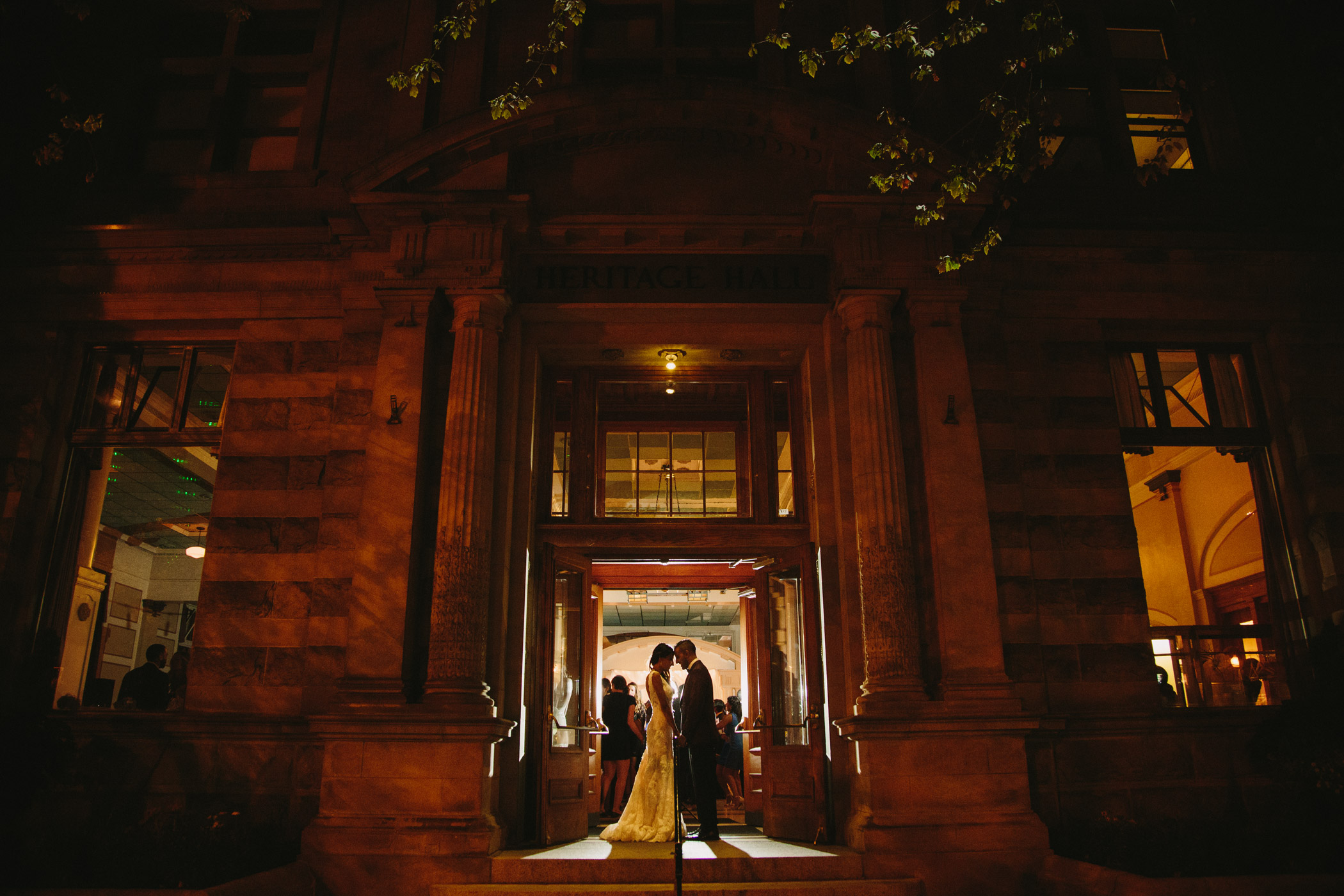 Main Street Heritage Hall Wedding