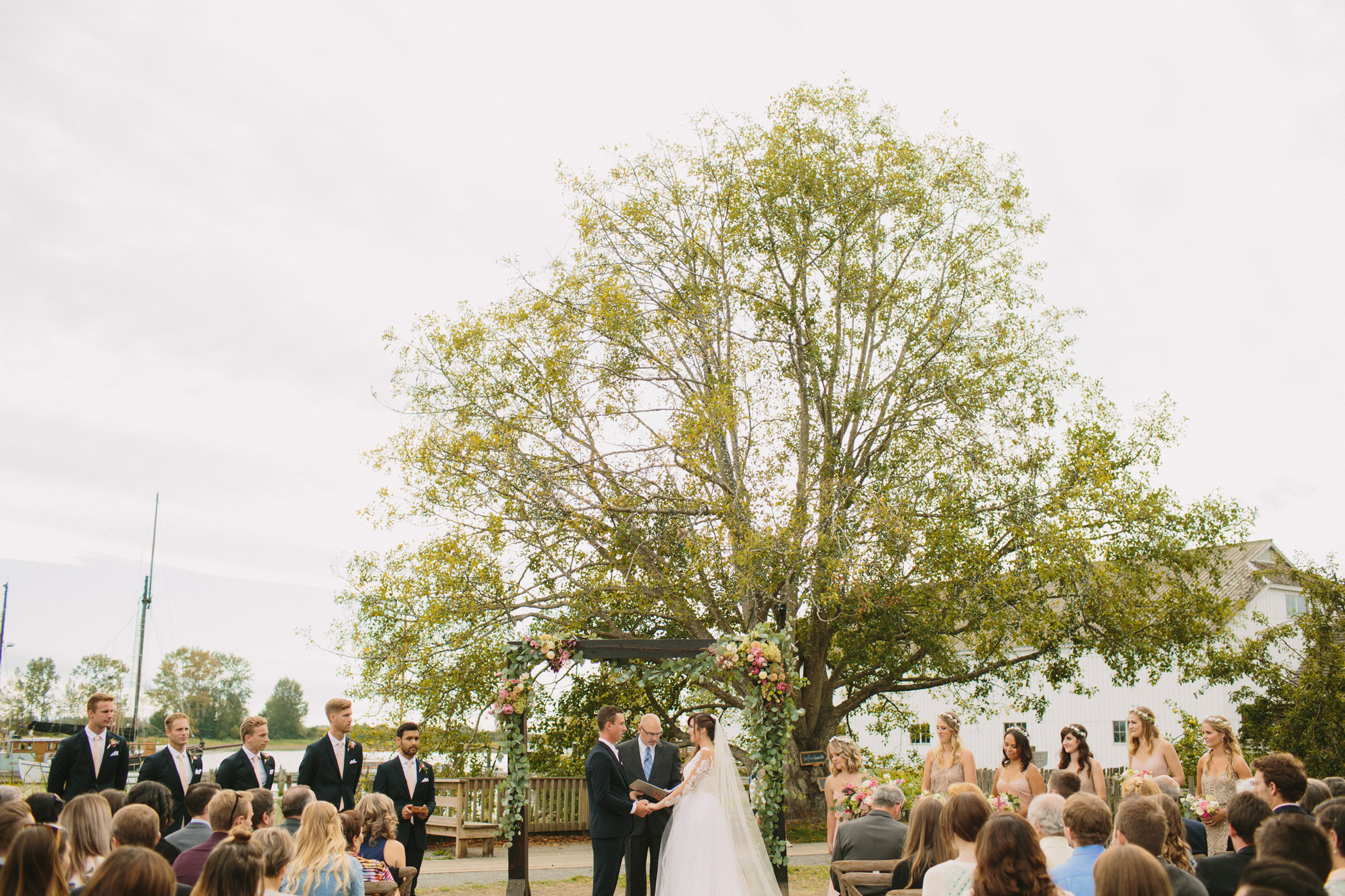 Brittania Shipyards Steveston Wedding Ceremony