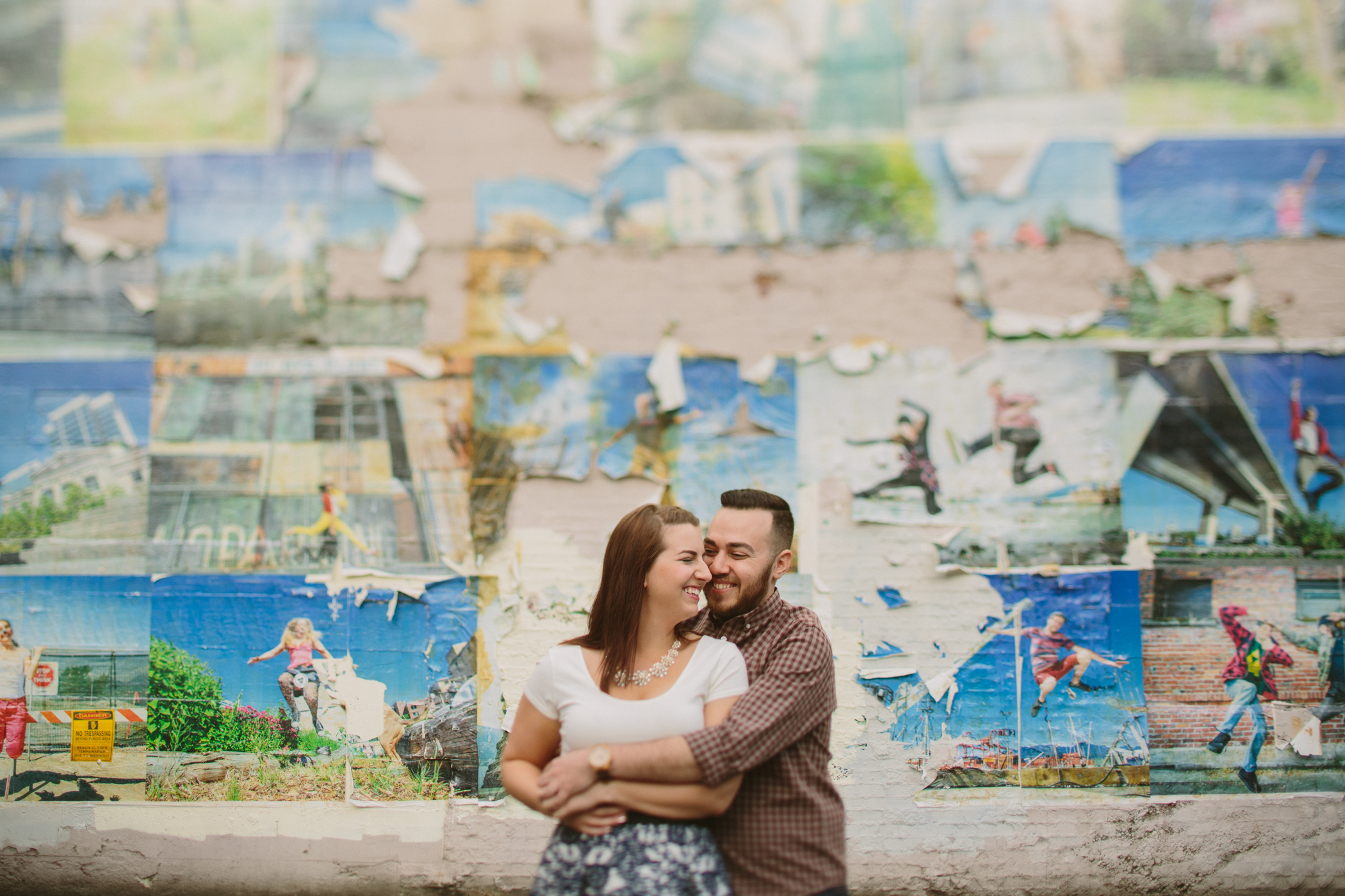 Gastown Engagement Portrait