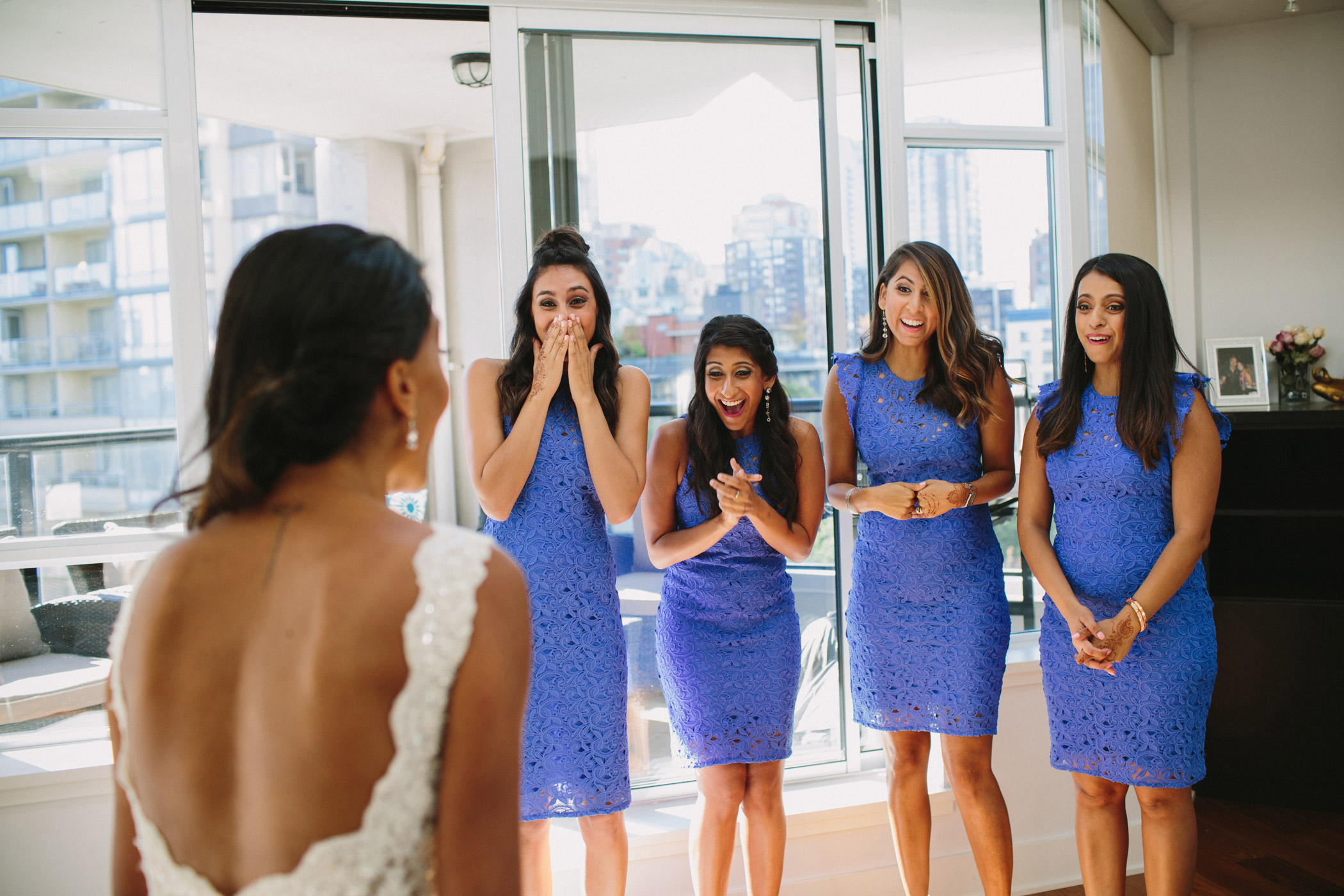 Vancouver Bridesmaids First Look