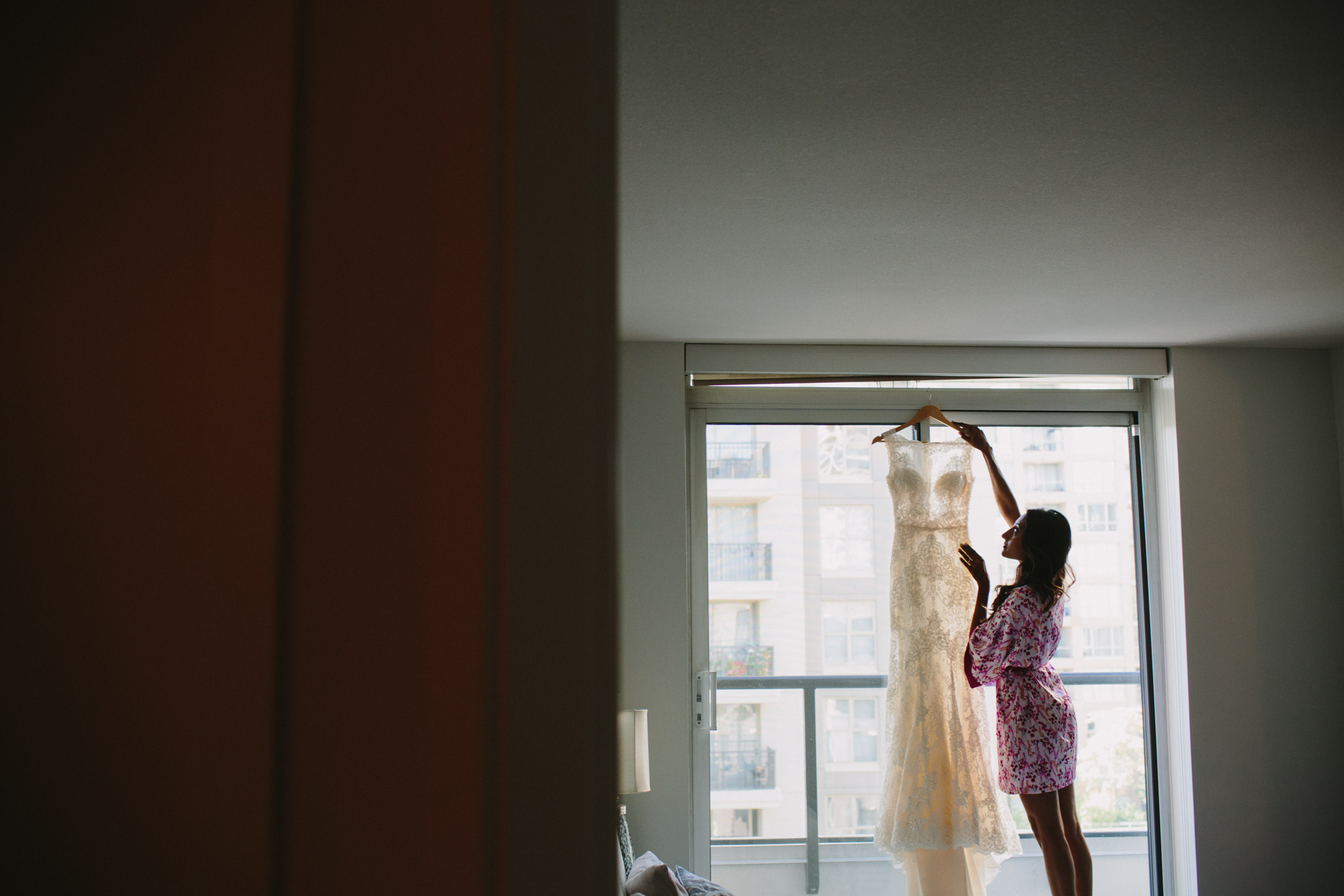 Vancouver Bride with Dress