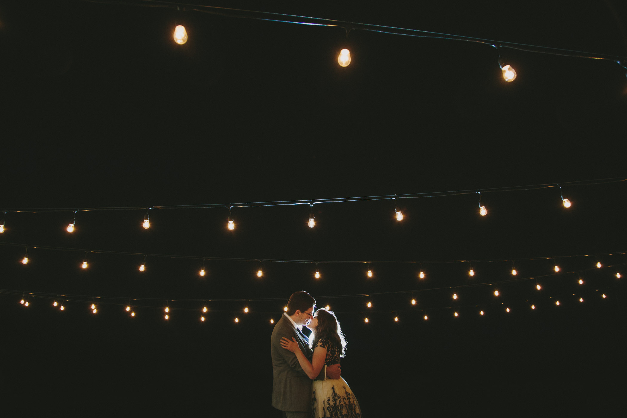 Kootneys Night Portrait of Bride and Groom