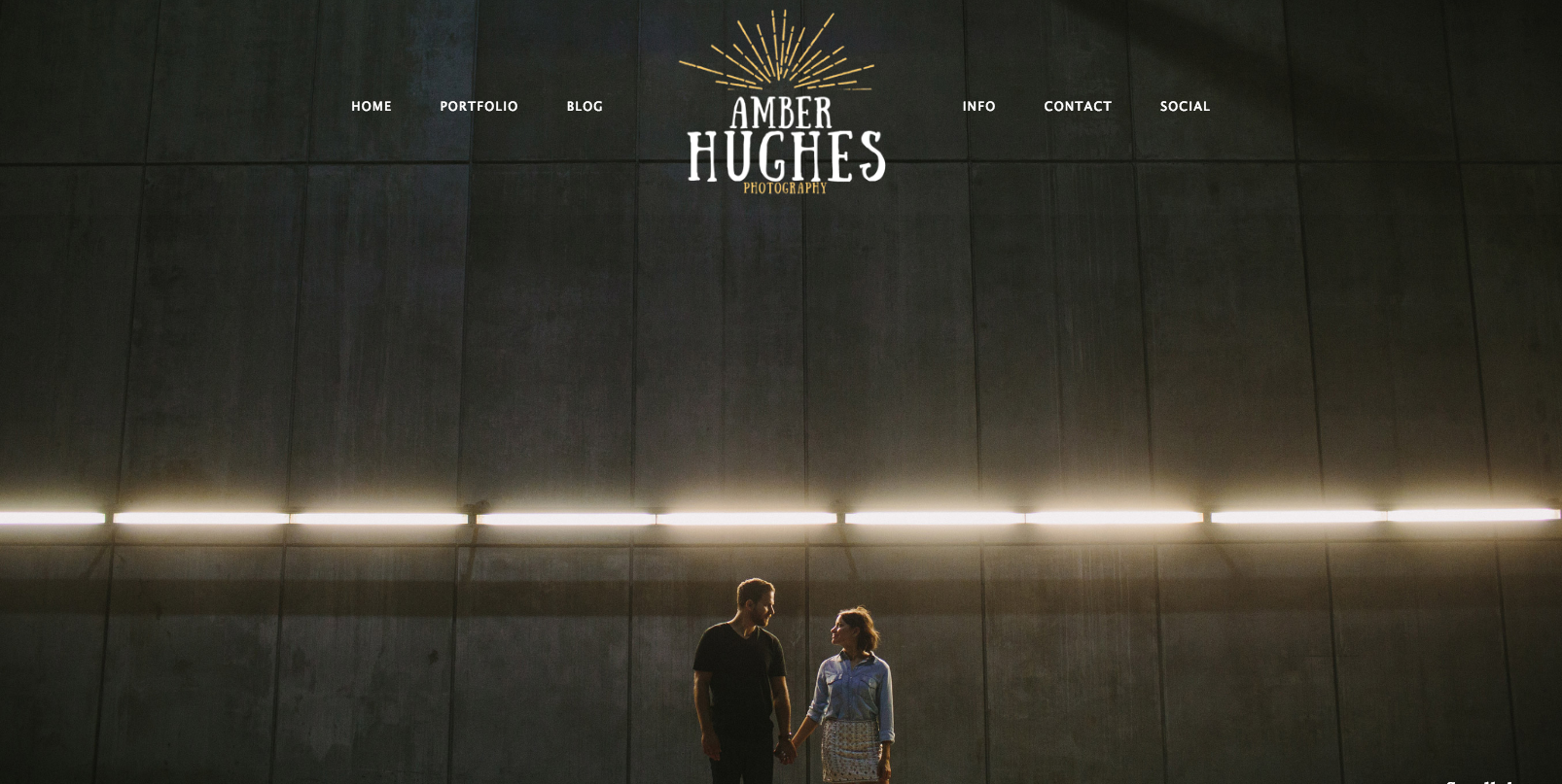 Amber Hughes Photography New Website