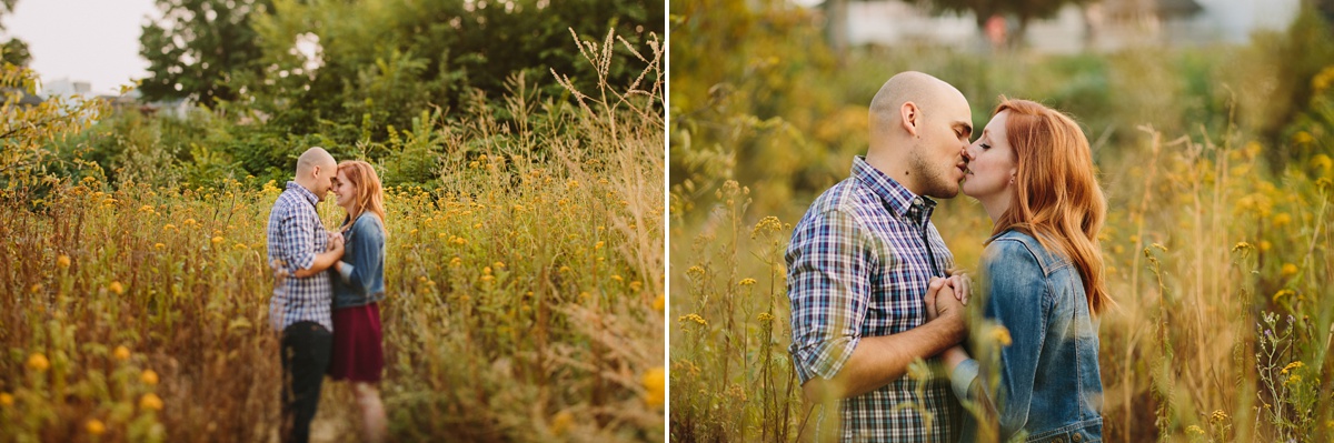 BC Engagement Portraits in Field