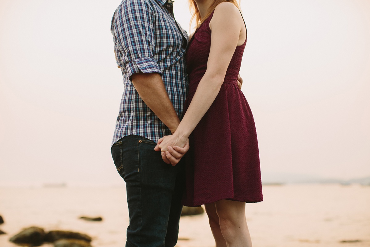 Engagement Photo Session at Kitsilano Beach