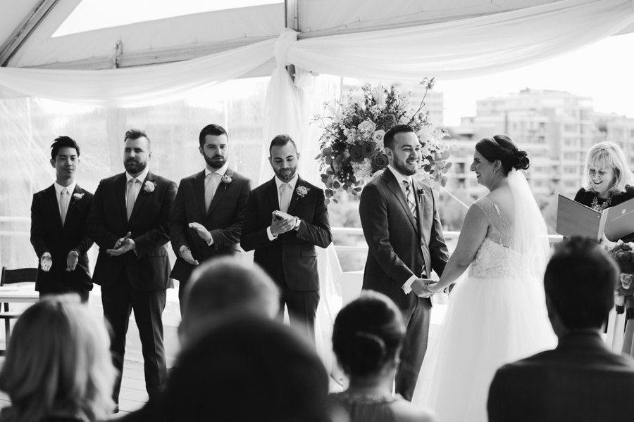 Candid Wedding Ceremony in Vancouver