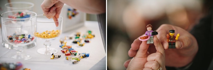 Lego Minifigure Wedding Favour