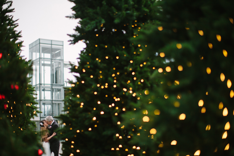 Christmas Eve Elopement in Vancouver's Coal Harbour