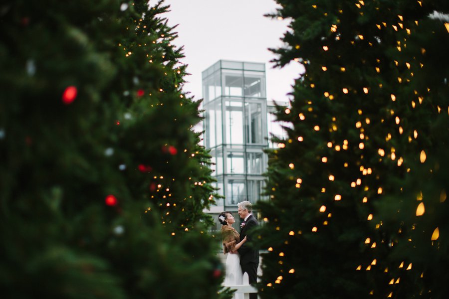 Christmas Eve Elopement at Coal Harbour