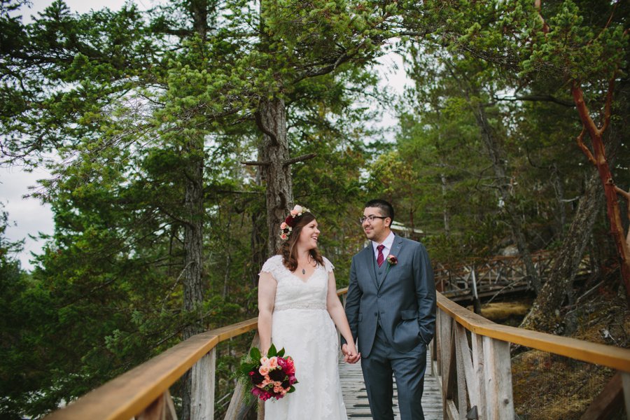 Bride and Groom Walkway Rockwater Secret Cove