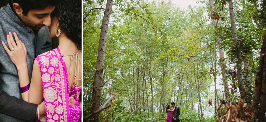 Forest Photo Engagement Session