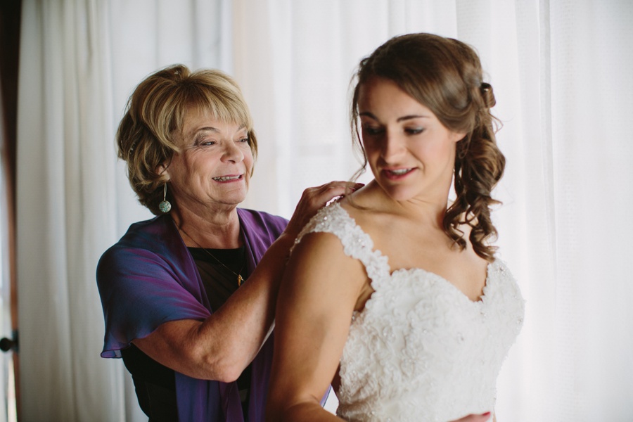 Penticton Bride and Mother