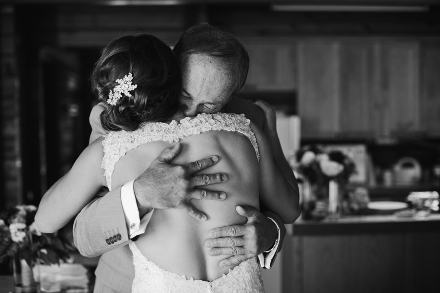 Okanagan Bride and Father