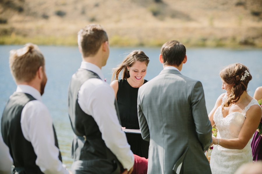 Penticton Officiant Laughing