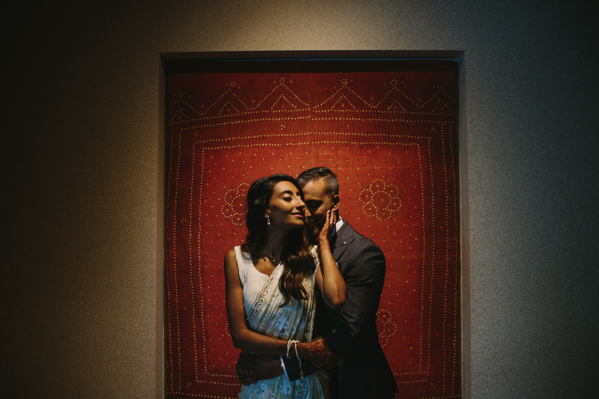 Lionsgate Jamatkhana Bride and Groom Portrait