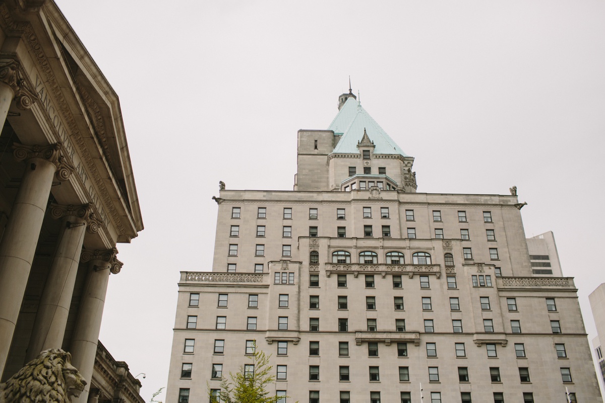 Fairmont Hotel Vancouver Wedding