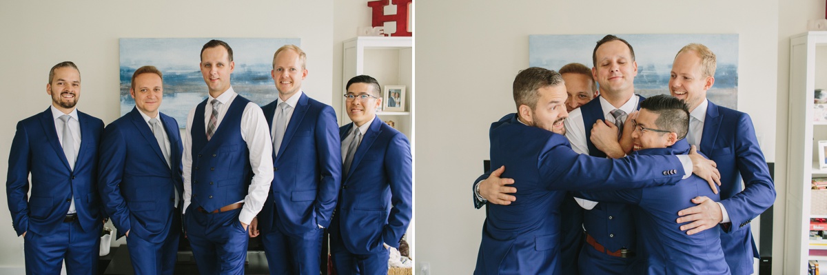 Vancouver groom and groomsmen