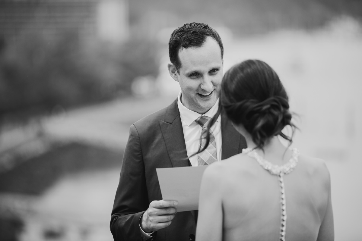 Private vows in Coal Harbour