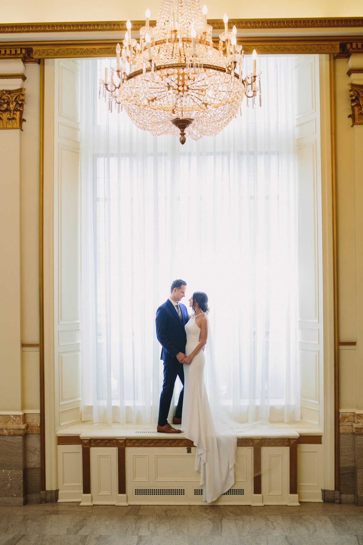 Fairmont Hotel Vancouver grand staircase