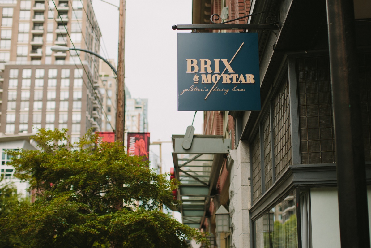 Brix & Mortar exterior shots