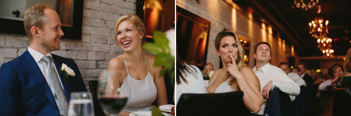 Wedding speeches at Brix & Mortar