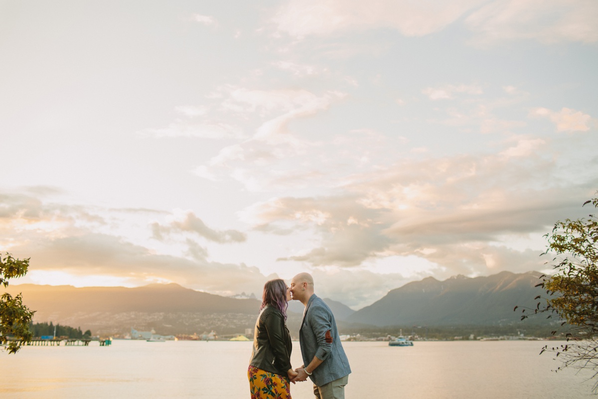 Engagement with North Shore Mountains in Vancouver