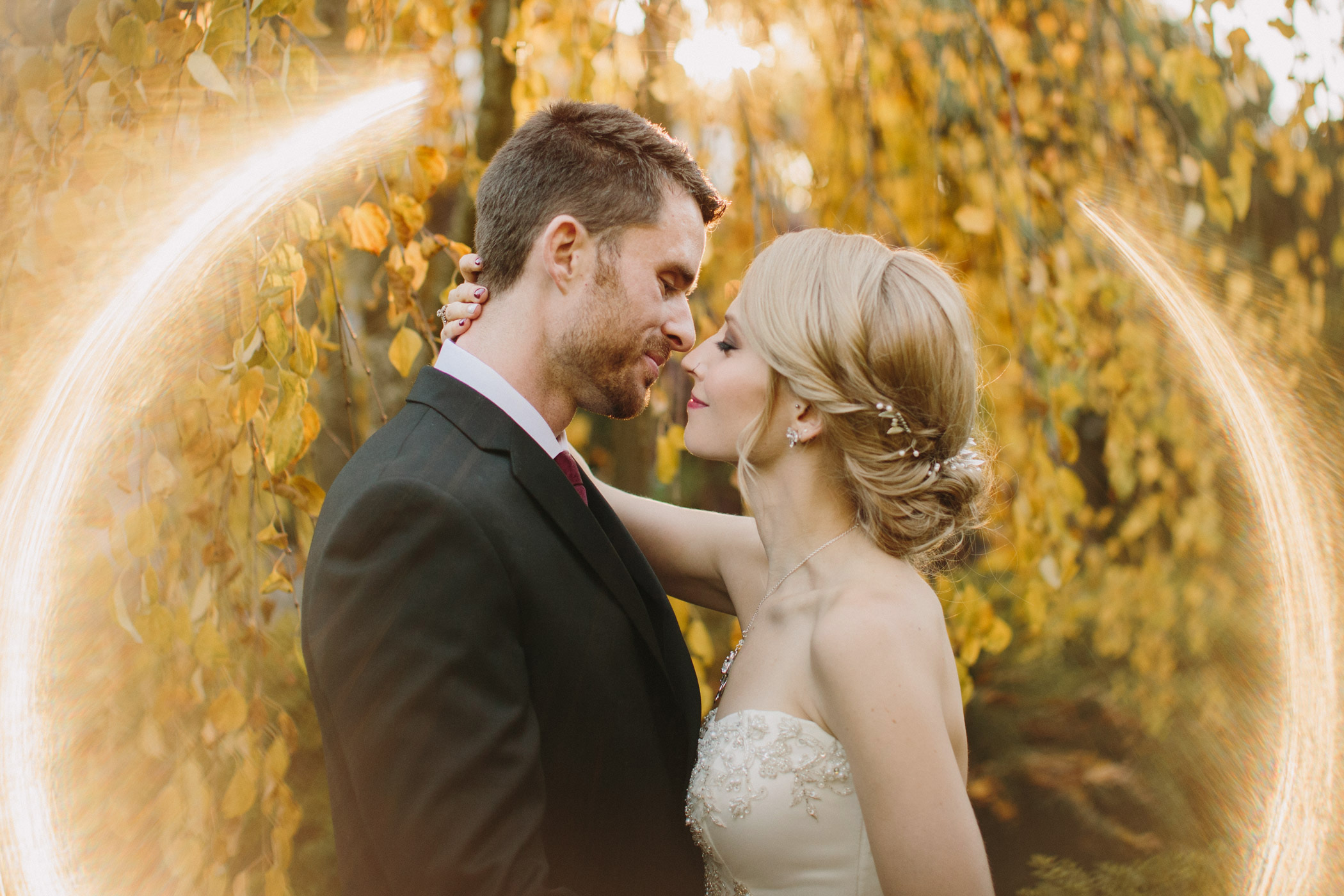 Cecil Green Park House Wedding Portrait