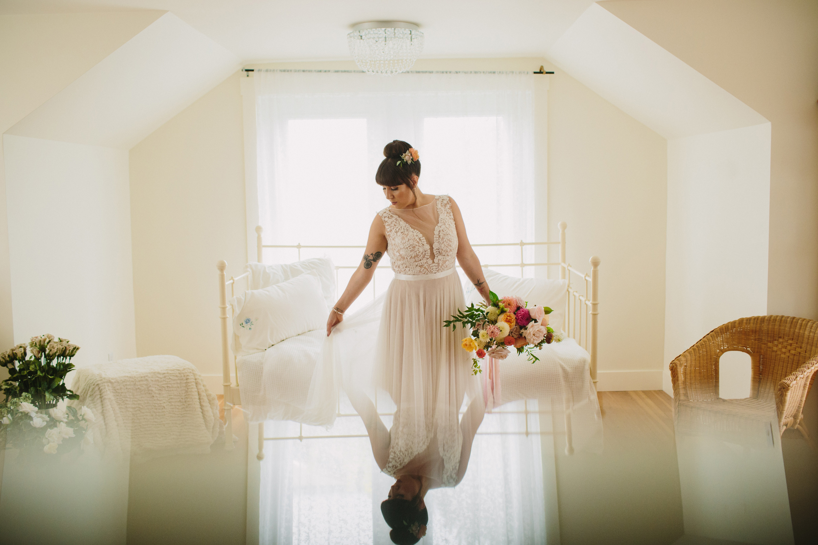 Bridal Prep Room at Woodbridge Ponds