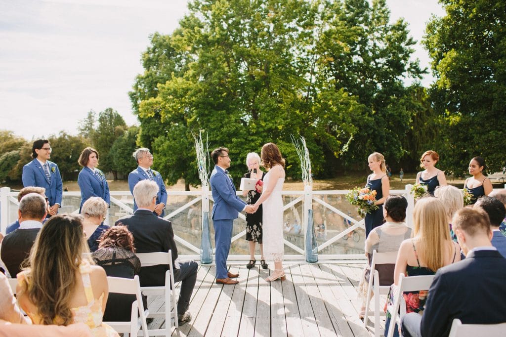 Ceremony at Vancouver Rowing Club in Stanley Park